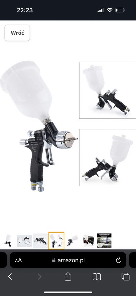 Pistolet natryskowy