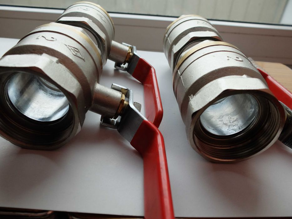 Кульовий кран латунний великий Formec 1 1/2 DN40 Італія