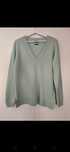 Miętowy sweter Massimo Dutti wiosna