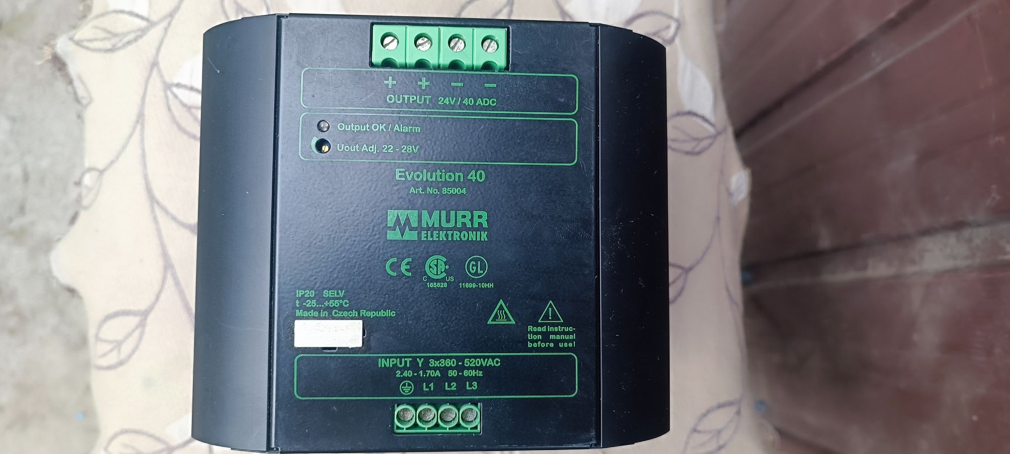 Блок живлення Murr Elektronik Evolution