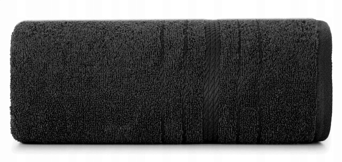 Ręcznik Elma 50x90 czarny frotte 450g/m2