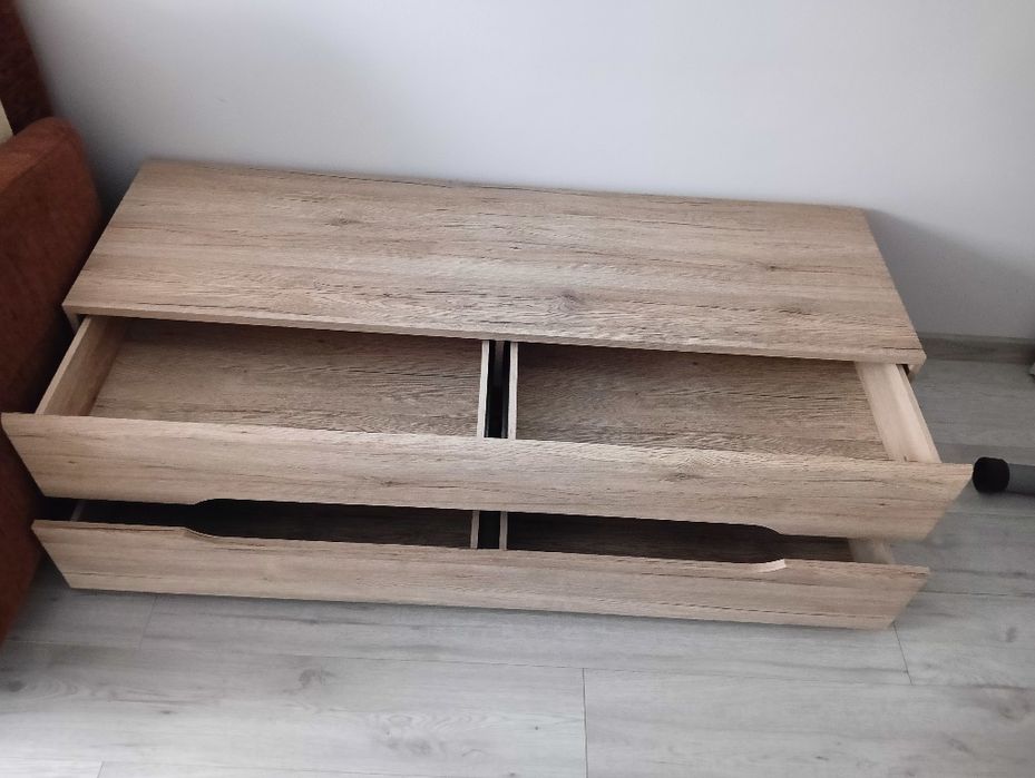 Szafka pod tv dąb San Remo jasny