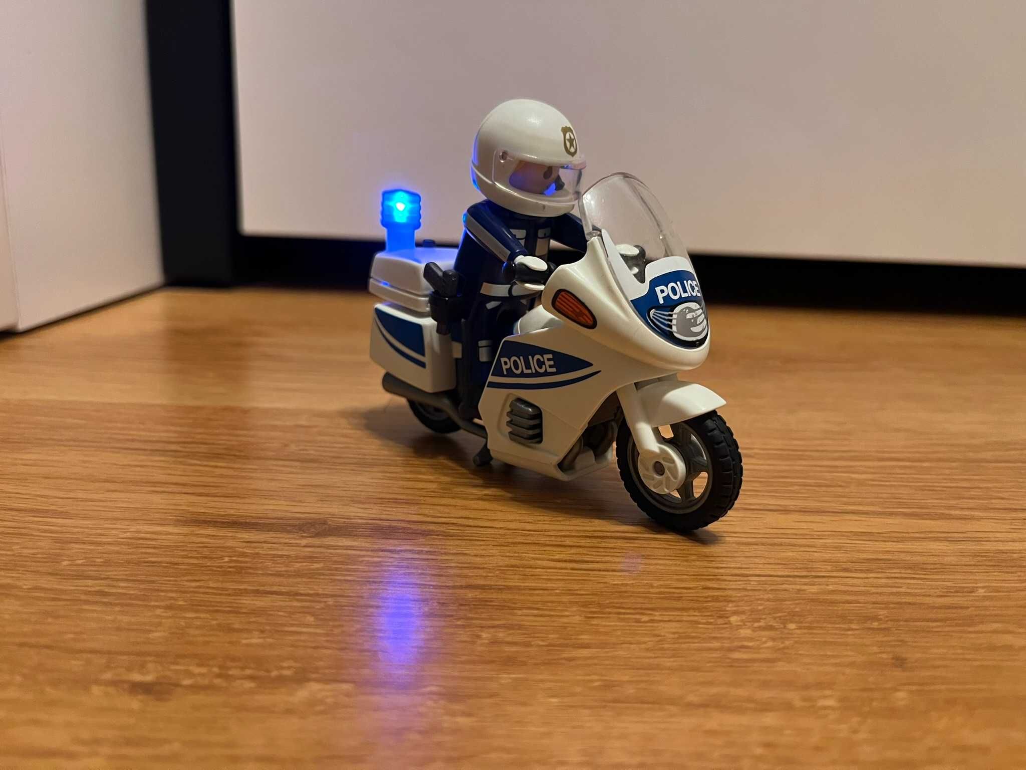Playmobil Policja Motor policyjny 5185 POLICJANTKA