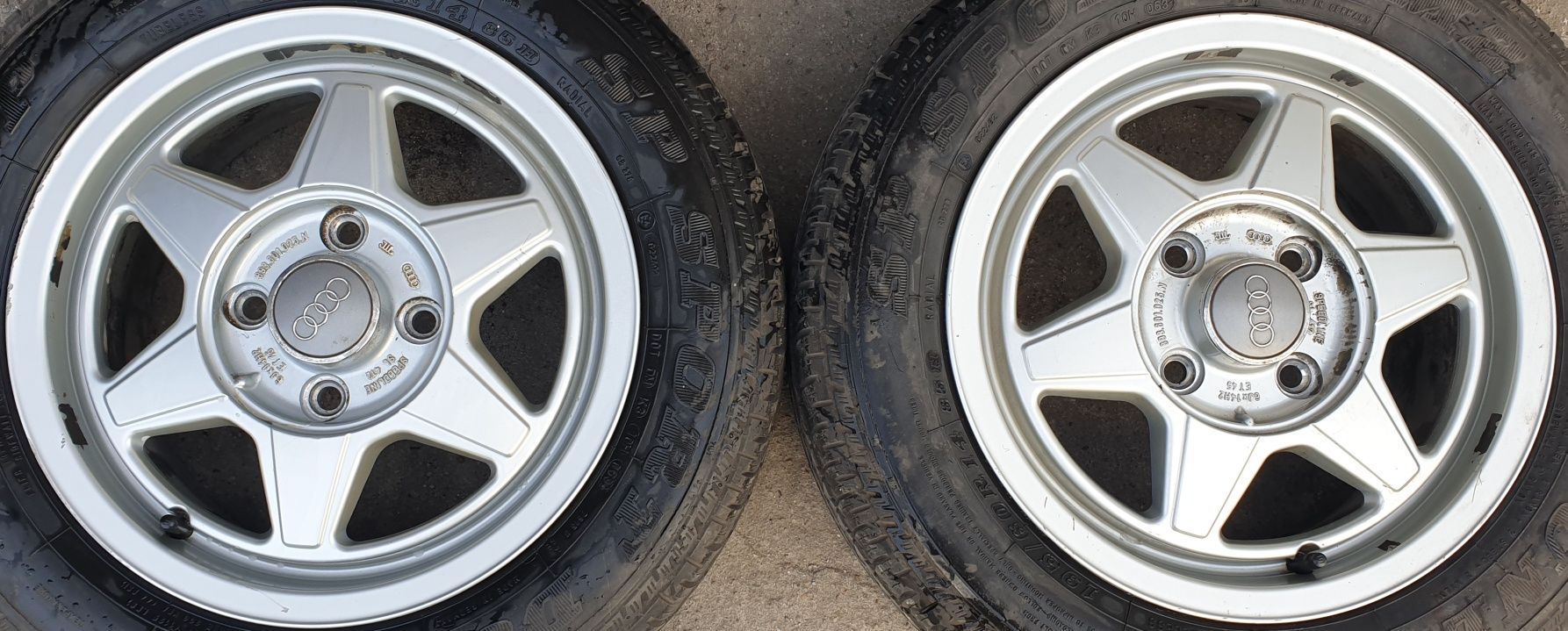 Alufelgi Speedline SE 412 14 4x108 6J ET 45 Felgi Audi oryginalne