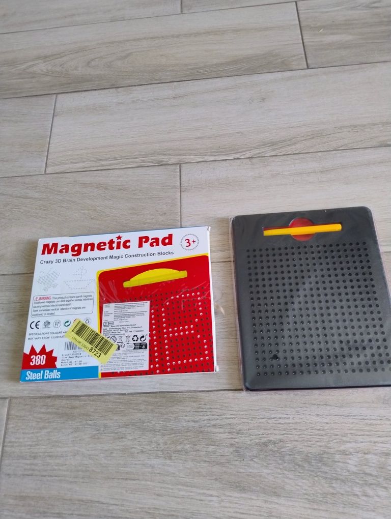 Tablica Edukacyjna Magnetyczna 380 kulek + rysek.