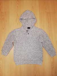 Sweter NEXT roz. 104 na 4 latka, sweterek z kapturem