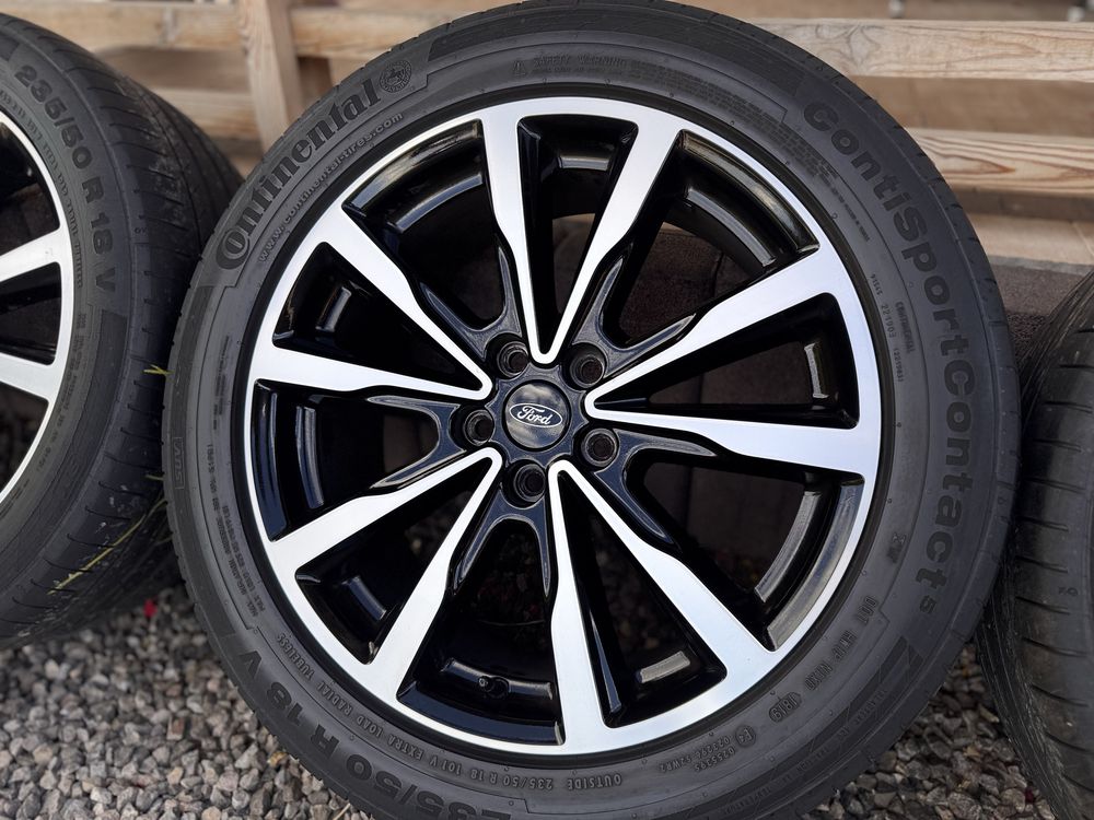Felgi Koła 18 5x108 Oryginał Ford Kuga Opony Continental