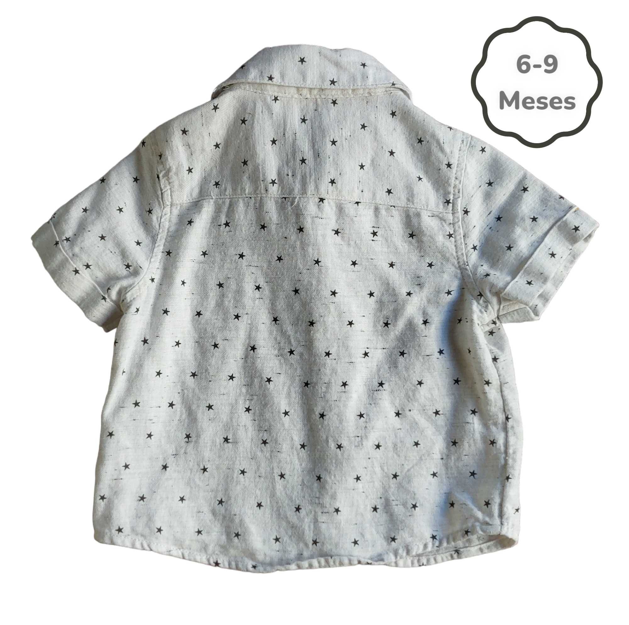 Camisa Estrelas Primark 6-9 meses
