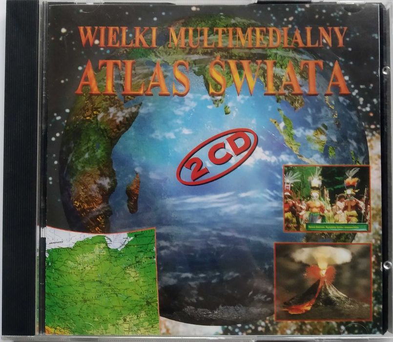 Wielki Multimedialny Atlas Świata 2 CD