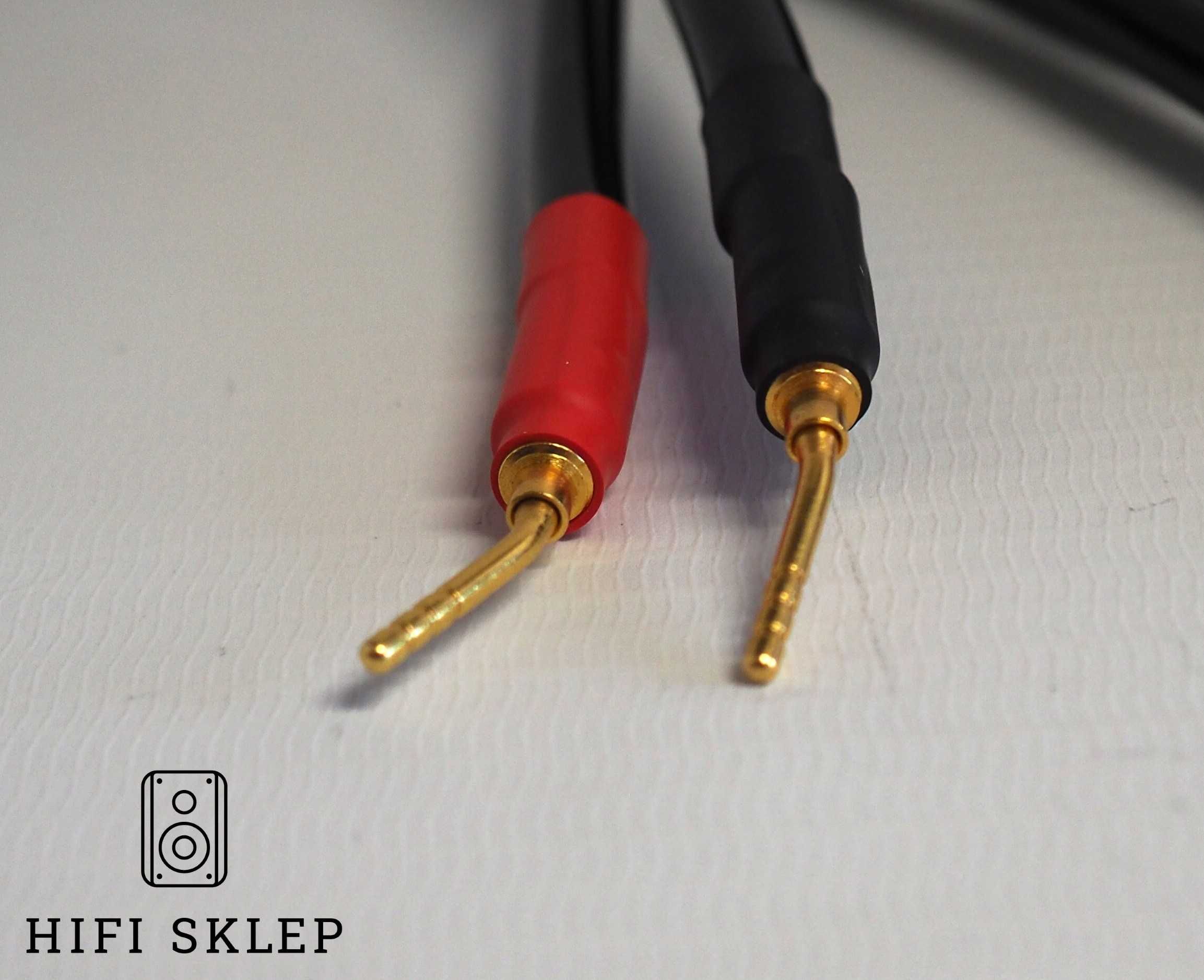 Melodika Purple Rain/4mm2 Kabel głośnikowy 2x4 m /Szpilki na Banany