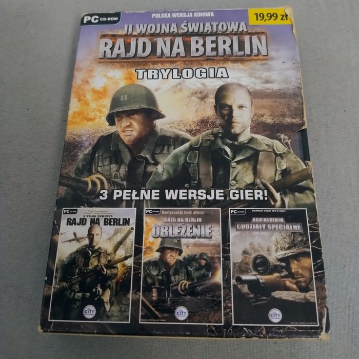 II Wojna Światowa Rajd na Berlin trylogia Box PC