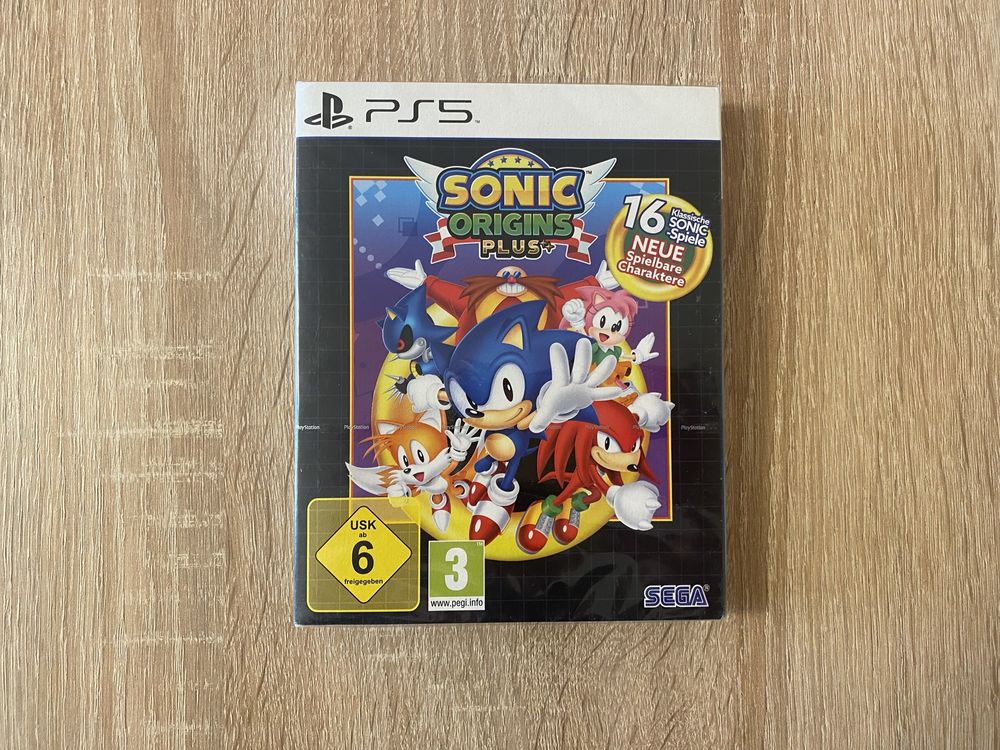 Nowa gra Sonic Origins + PS5 Nowa Zafoliowana
