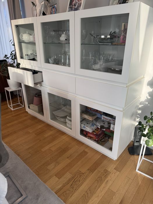Witryna komoda  bibkiiteczka regal do salonu Rex Made in Italy