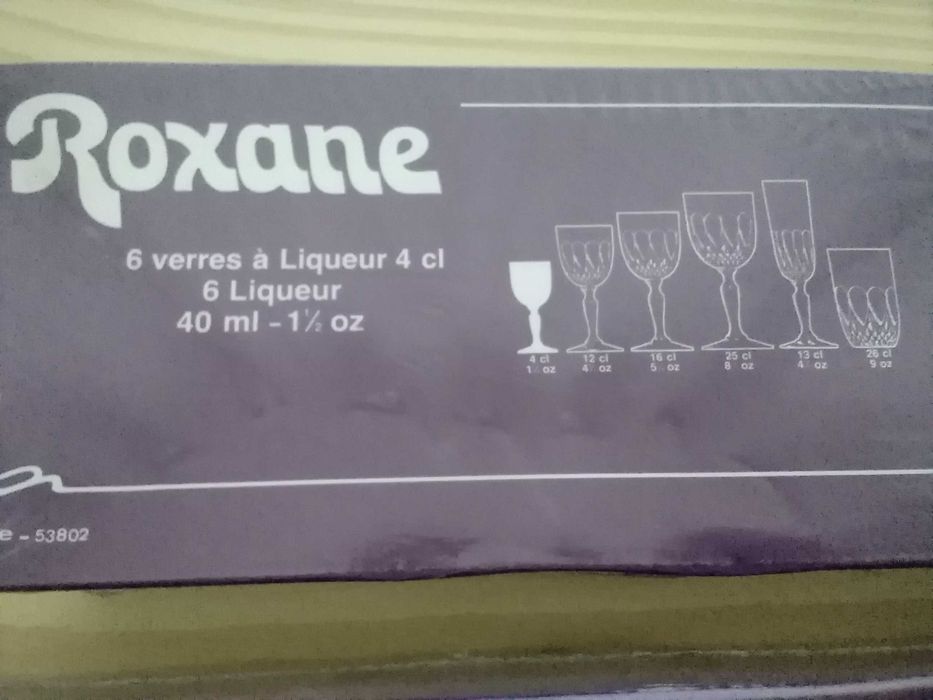 Lote c/ 2x6 Taças / Cálices VMC Roxane - Embalados de Origem por 10€