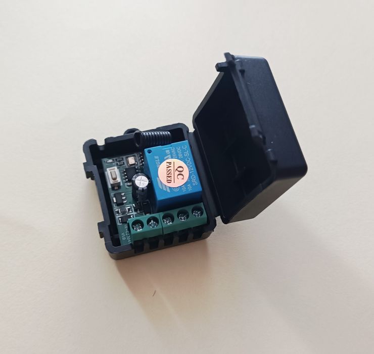 Радіореле 12В 10А  – бездротове керування навантаженням