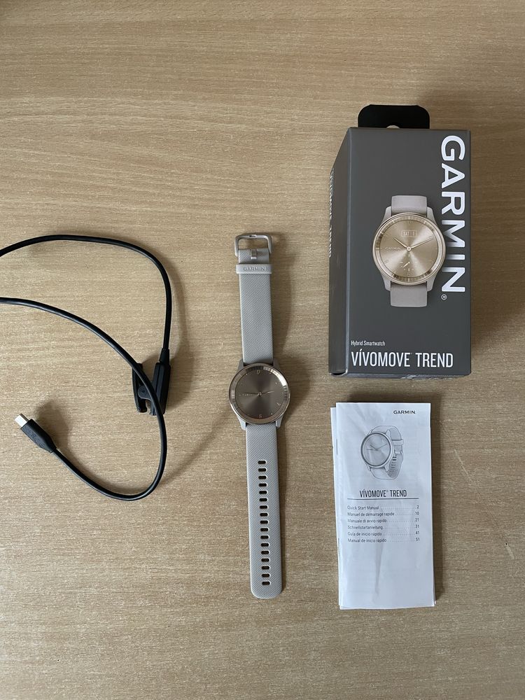 garmin vivomove trend smartwatch + gwarancja