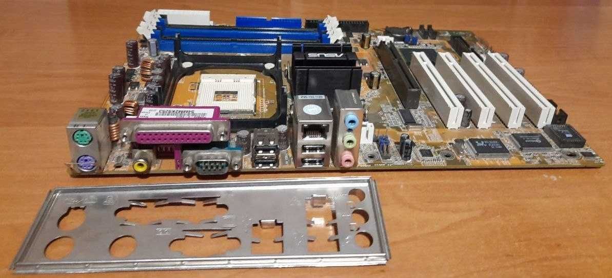 Топ материнська плата 478 сокет Asus P4P800-X, MSI 845PE Тест ОК