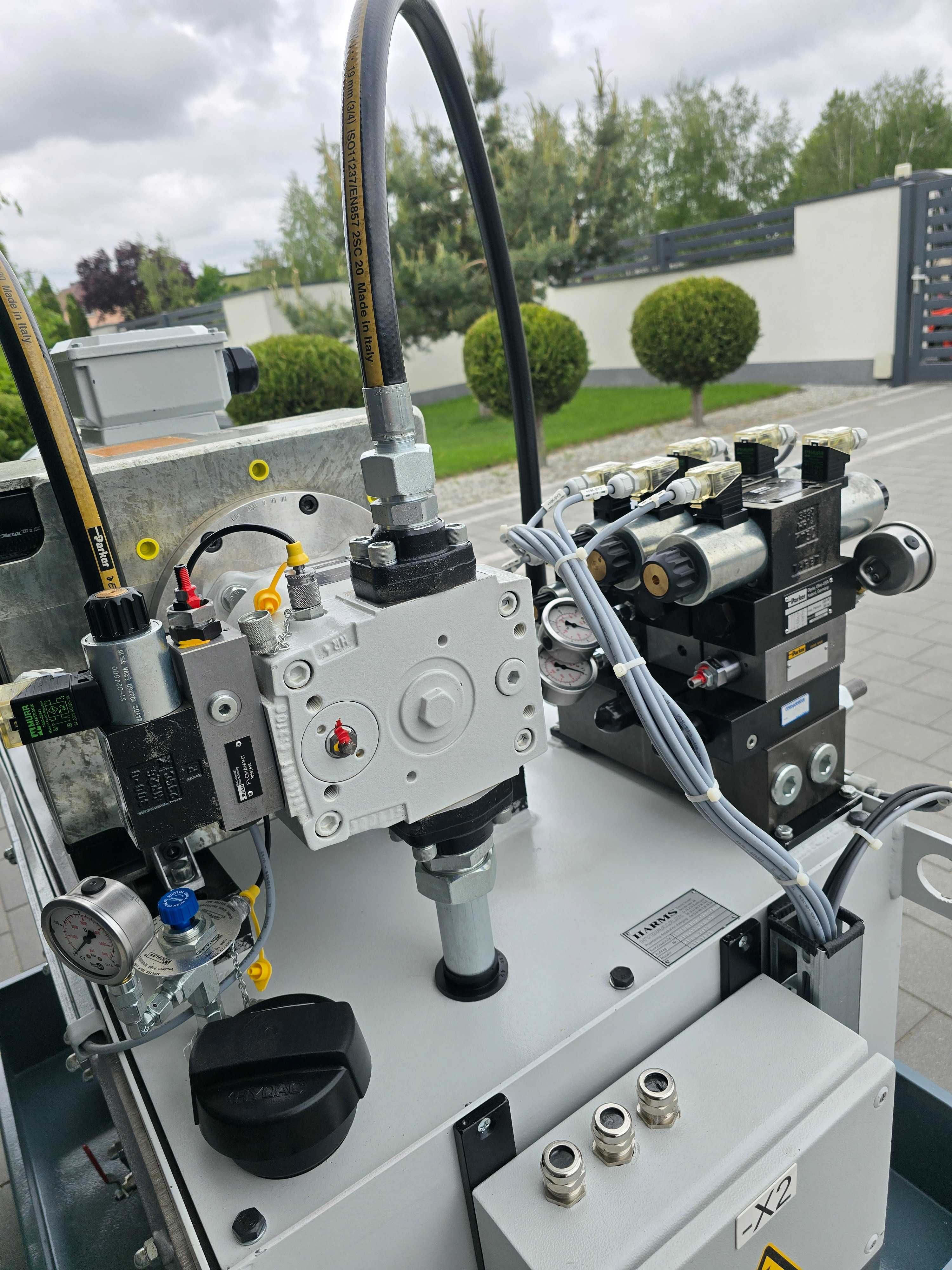 Zasilacz Hydrauliczny Agregat  Pompa Olejowa Parker PV032R Stacja