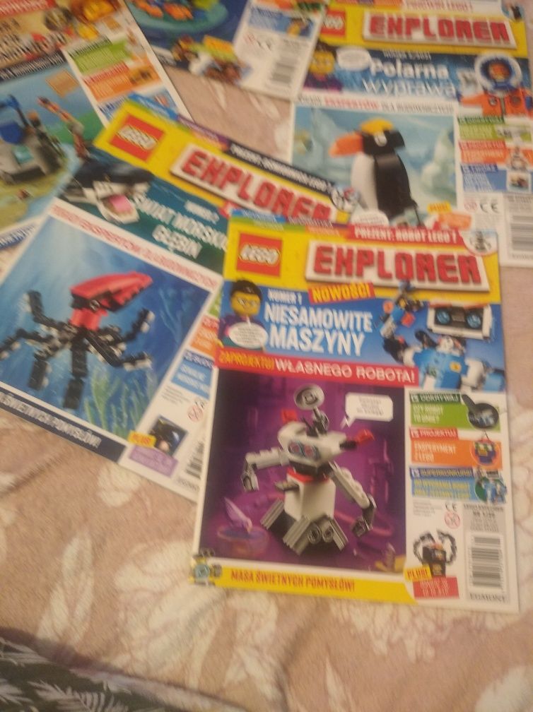 Magazyny LEGO Explorer z 2020 i 2021 r.