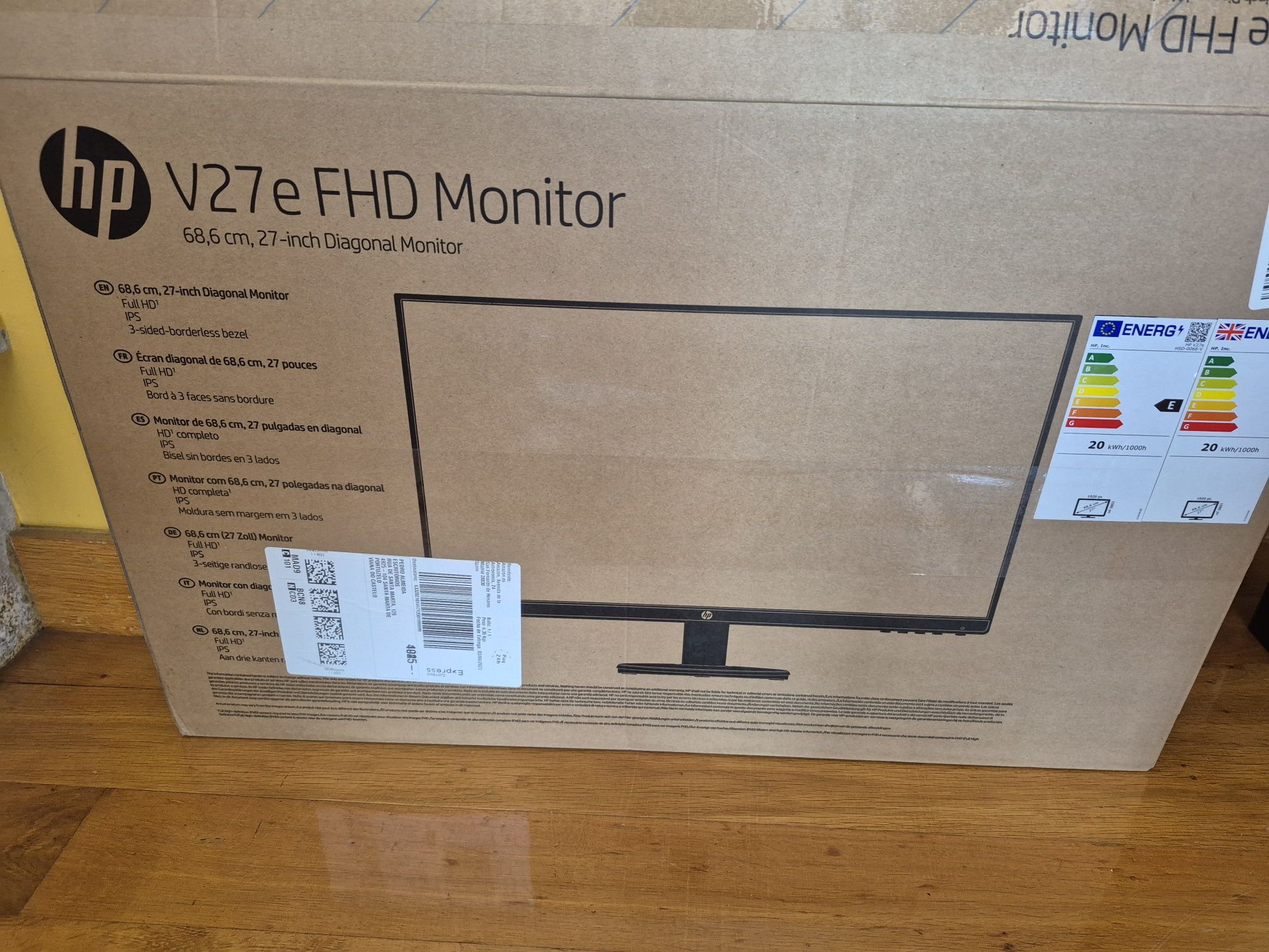 HP FHD Monitor V27e