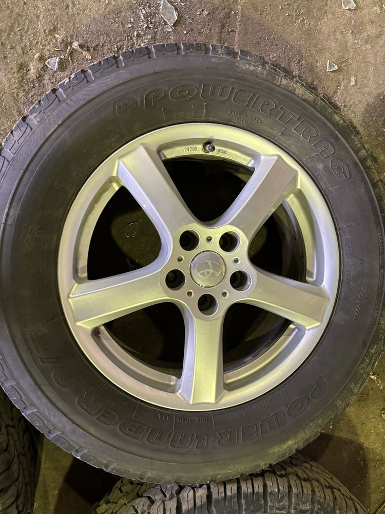 Диски титани колеса резина Toyota Rav 4, туксон, лексус, 114.3 R17