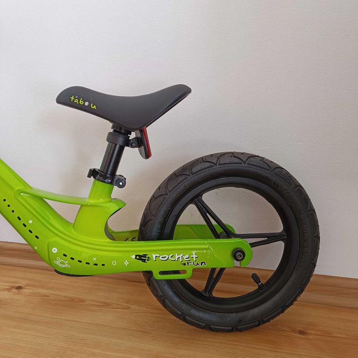 Rowerek biegowy Tabou Rocket Run Zielony Rakieta