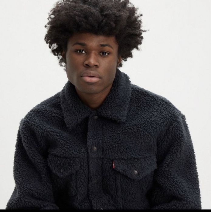 Levis Fleece Sherpa оригинал новая мужская шерпа флисовая (NEW)
