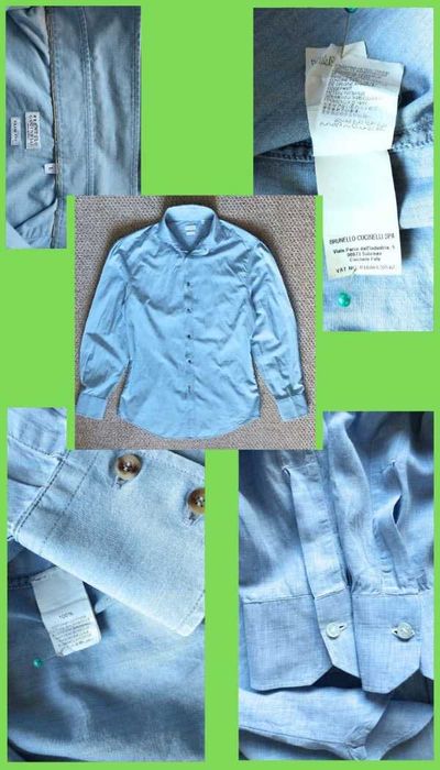 Рубашка мужская 100% хлопок, без нюансов, р. L Loro Piana оригинал