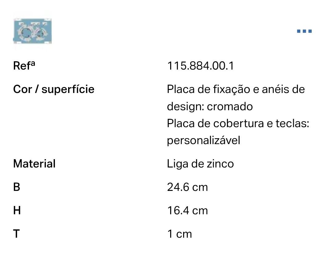 Placa de descarga Geberit NOVA [5 unidades]