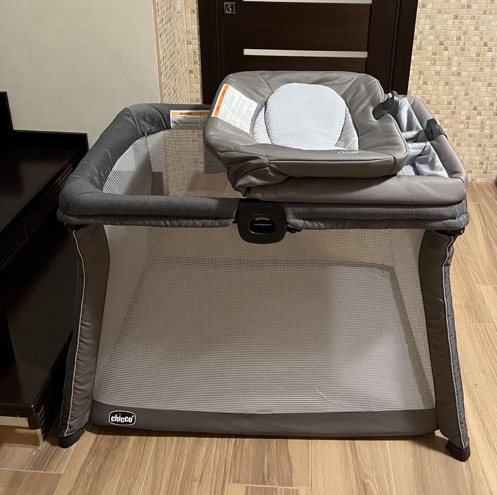 Манеж пеленатор chicco 2 в 1 fastasleep