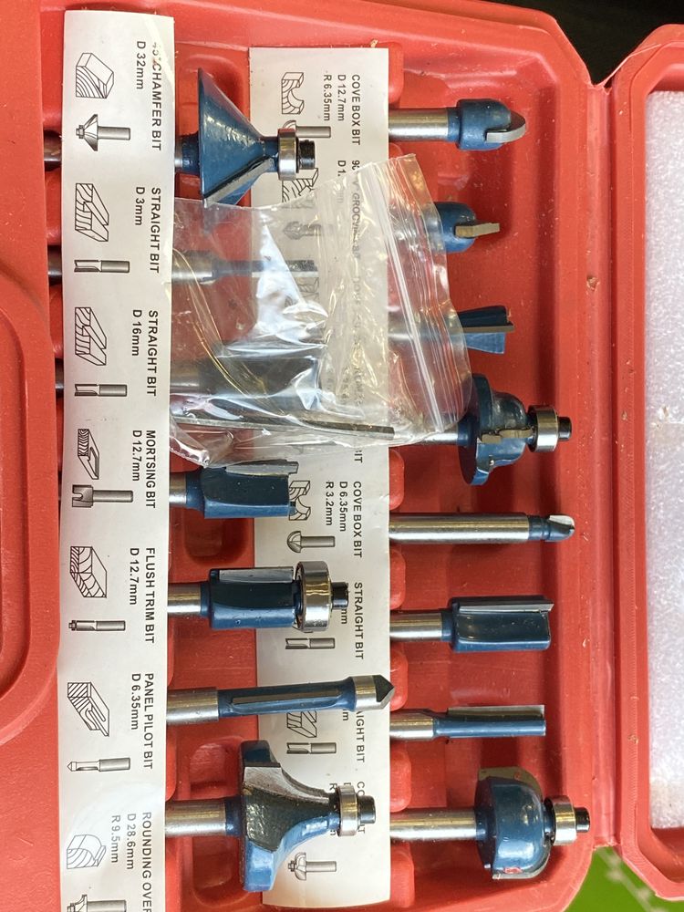 Router bit 15 szt