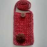 Etiu torebka na telefon szydełkowa handmade
