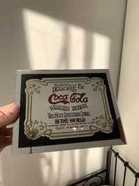 Reklama lustrzana Coca Cola