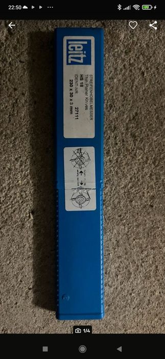 Фугувальні ножі Leitz