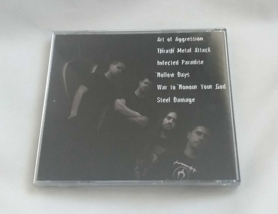 Cd Angriff “Art of Agression” original, como novo