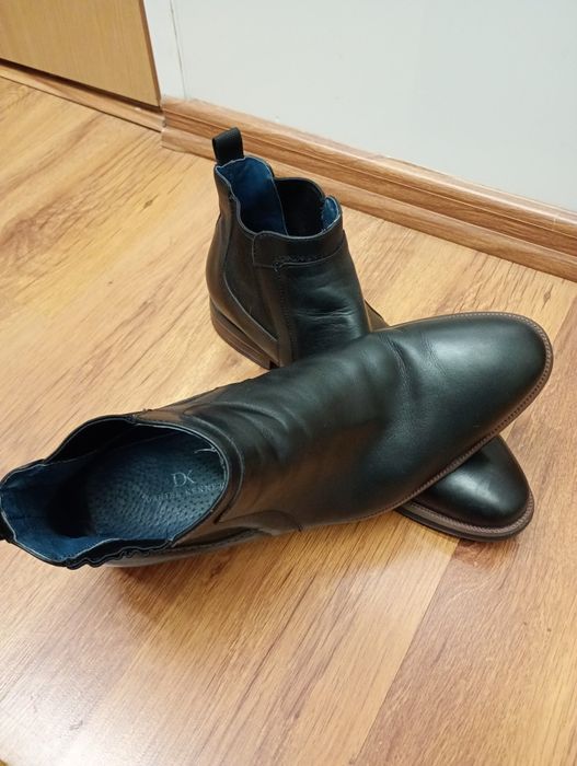 Męskie botki/sztyblety 43 skóra