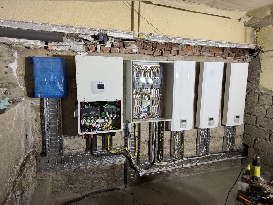 Електромонтаж, встановлення генераторів , інверторів Deye , Viktron