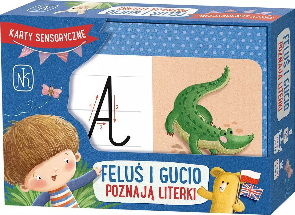 Feluś i Gucio poznają literki. Nasza Księgarnia - gry