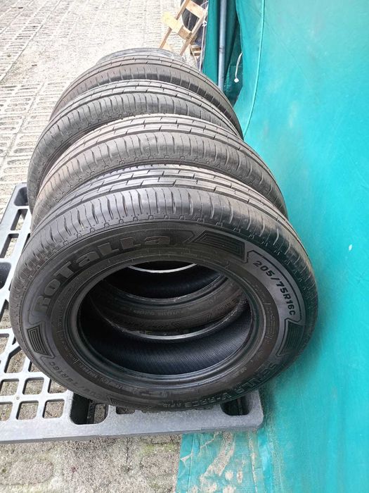 Opony letnie do busa kampera wzmacniane całoroczne 4szt 205/75 R16 16C