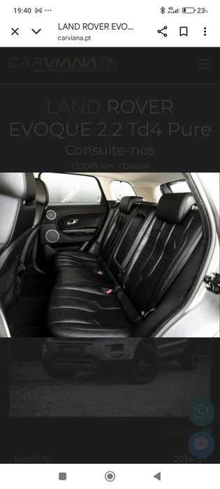 Range Rover Evoque 2.2 Pure impecável