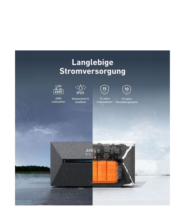 батарея для зарядної станції Anker Solix Solarbank 2 E1600 Pro