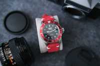 Zegarek męski Invicta Pro diver WR200m, 43mm + Nowy czerwony pasek