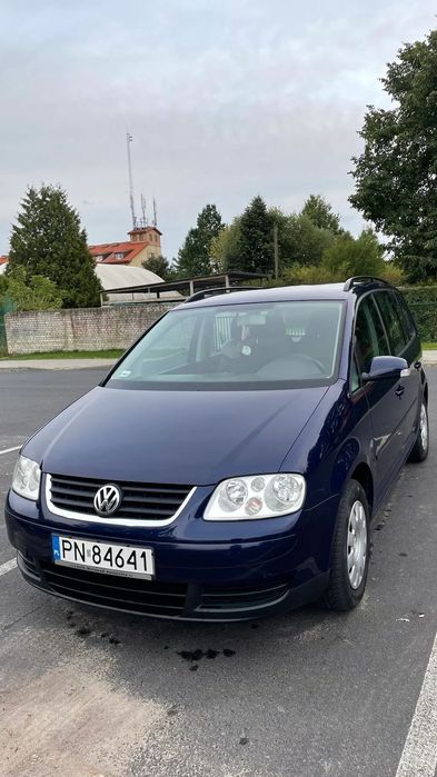 Volkswagen Touran Zadbany VW Touran 1.6 FSI - Pierwszy właściciel w Polsce, Prywatnie