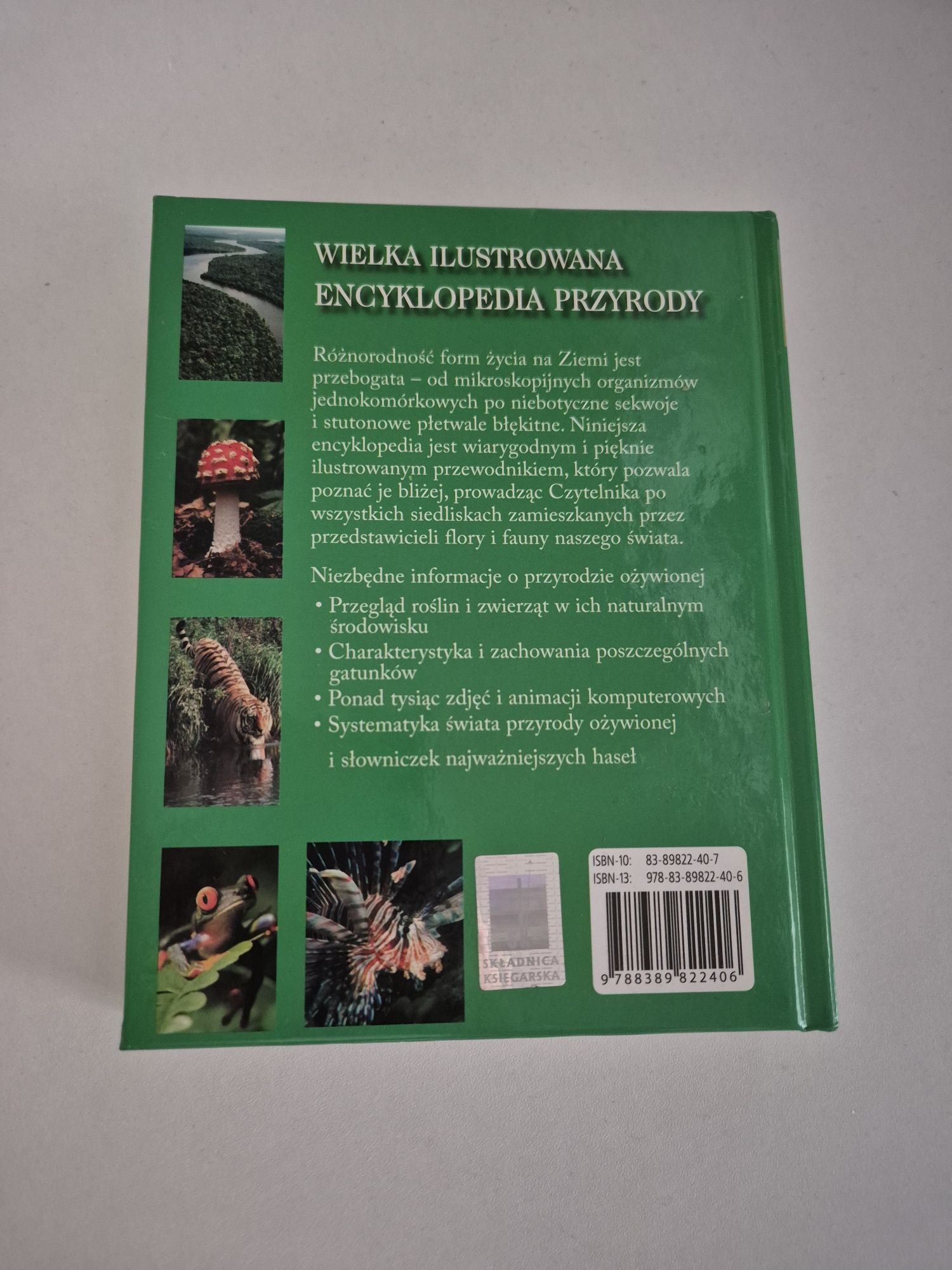 Książka wielka ilustrowana encyklopedia przyrody