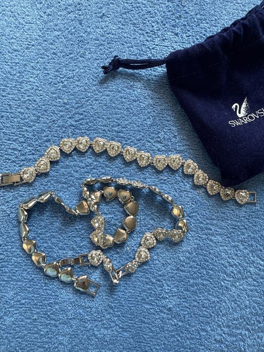 Zestaw biżuterii Ariana Grande Swarovski kolia bransoletka