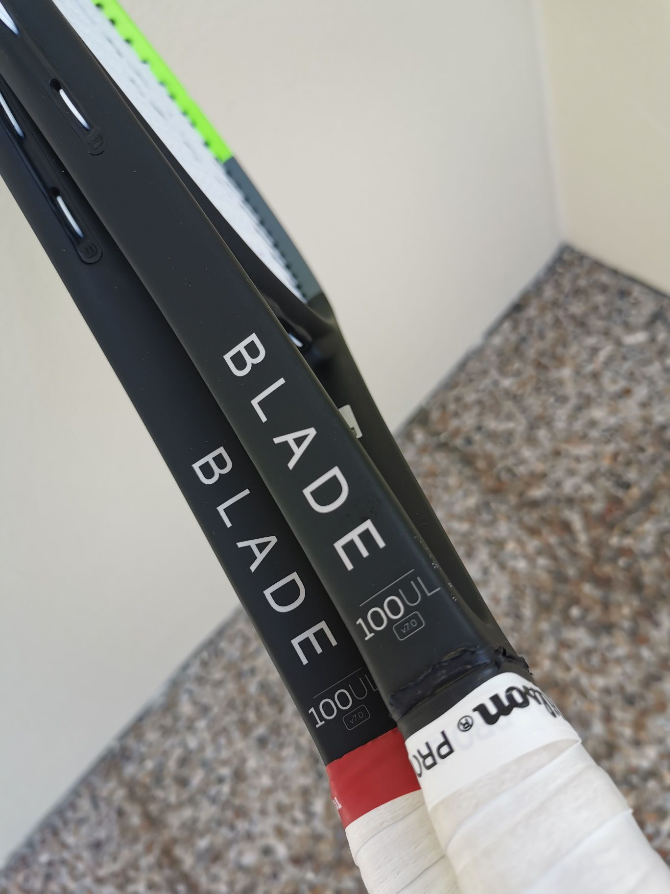 2 Raquetes Wilson Blade 100 UL v7. 0