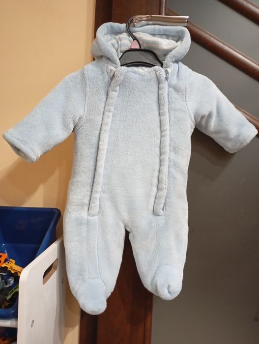 Kombinezon pajac pajacyk wiosenny jesienny polarowy 56 62