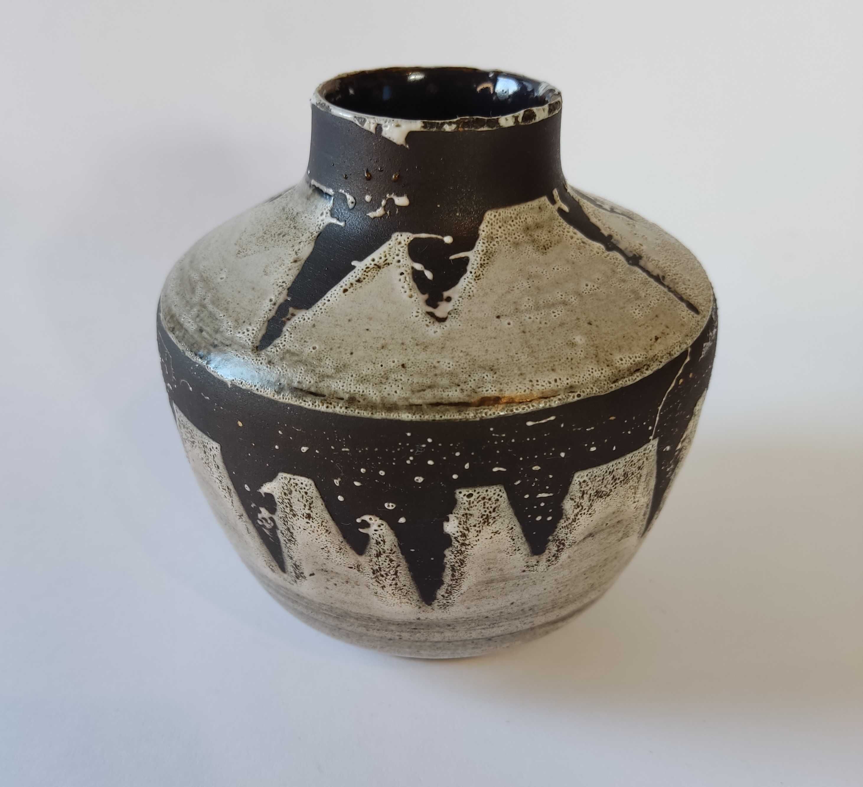 Wazon ceramiczny - VEB HALDENSLEBEN 3049 - lata 70