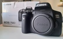 Canon EOS 750D 24.2MP (Como Nova)