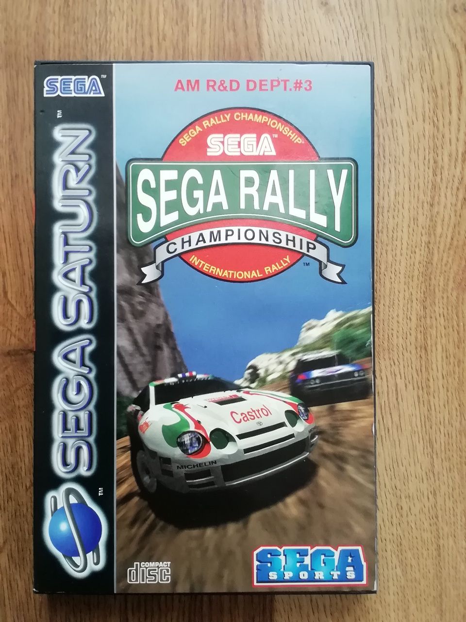 Sega Saturn gra sega rally